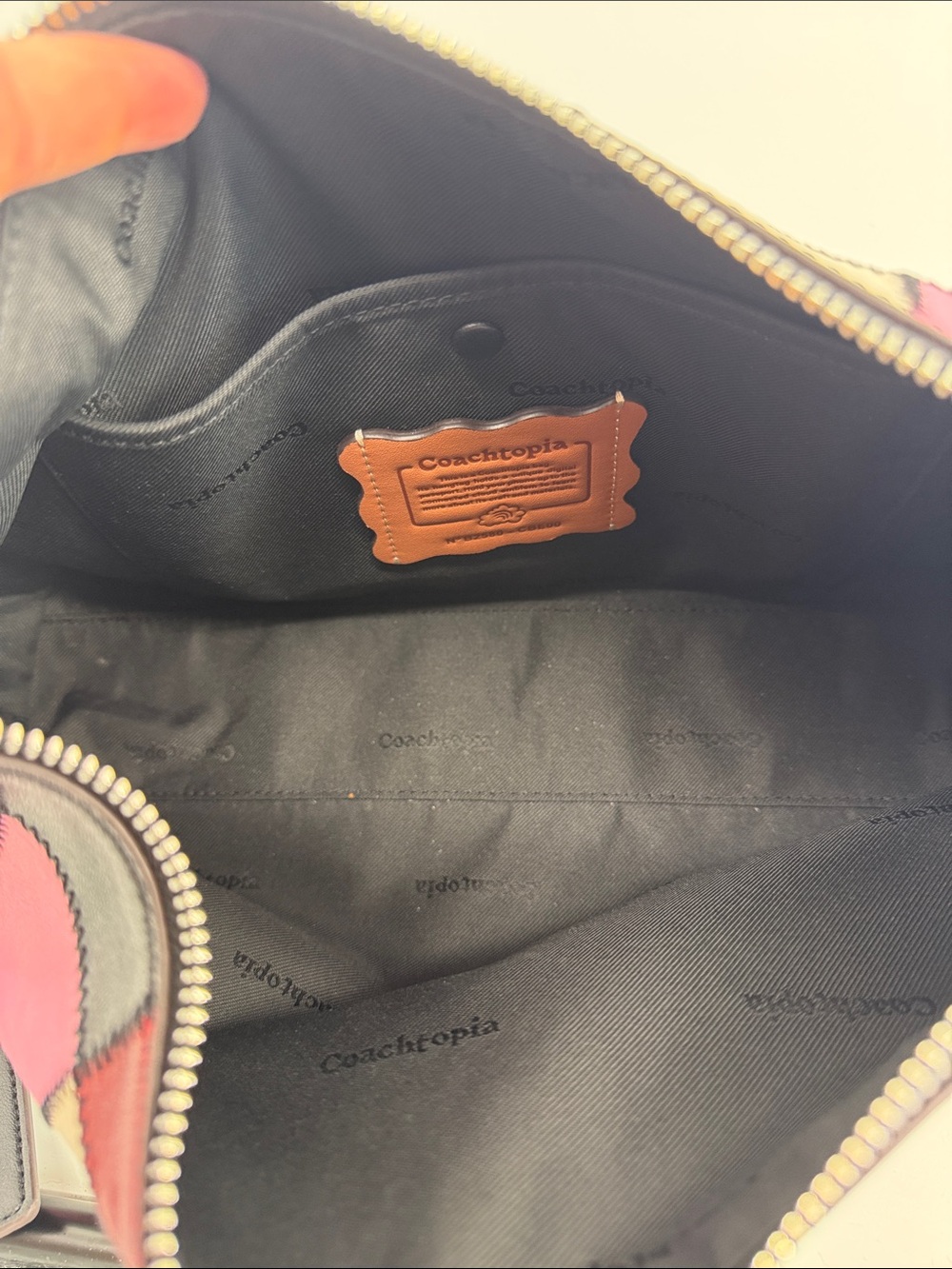 Coachtopia Alter/Ego Slouchy Shoulder Bag in Multi 2 A1 - Picture 5 of 8